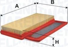Magneti Marelli 153071760528 - Gaisa filtrs autospares.lv