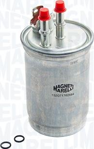 Magneti Marelli 152071760564 - Degvielas filtrs www.autospares.lv