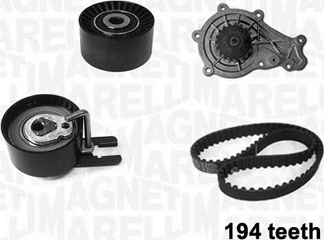 Magneti Marelli 341404030001 - Ūdenssūknis + Zobsiksnas komplekts www.autospares.lv