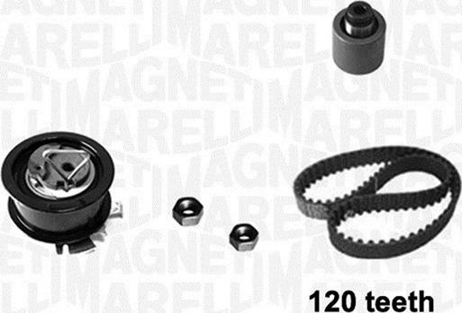 Magneti Marelli 341404790002 - Водяной насос + комплект зубчатого ремня ГРМ www.autospares.lv