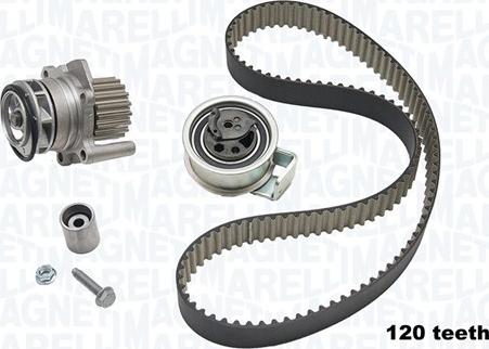 Magneti Marelli 341404770002 - Ūdenssūknis + Zobsiksnas komplekts autospares.lv