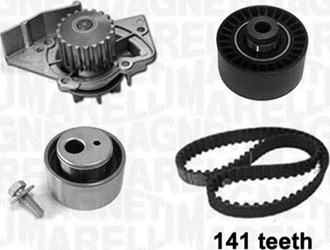 Magneti Marelli 341405990001 - Water Pump & Timing Belt Set www.autospares.lv