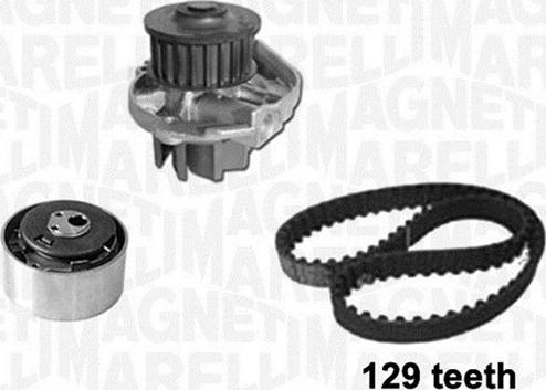 Magneti Marelli 341405810003 - Water Pump & Timing Belt Set www.autospares.lv