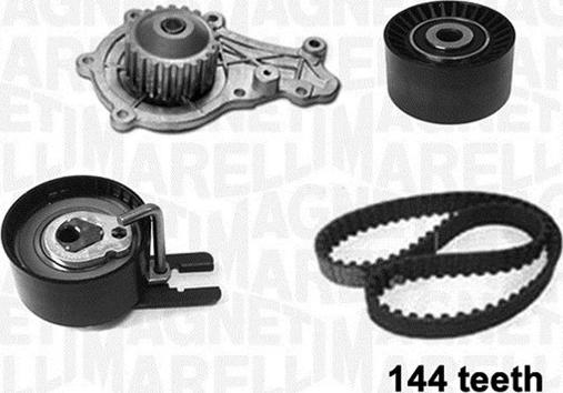 Magneti Marelli 341406450001 - Water Pump & Timing Belt Set www.autospares.lv