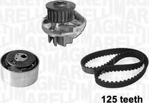 Magneti Marelli 341402470001 - Водяной насос + комплект зубчатого ремня ГРМ www.autospares.lv