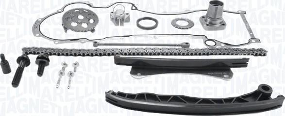 Magneti Marelli 341500001420 - Комплект цепи привода распредвала www.autospares.lv