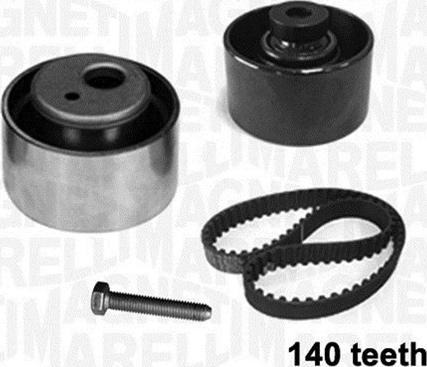 Magneti Marelli 341304160000 - Комплект зубчатого ремня ГРМ www.autospares.lv