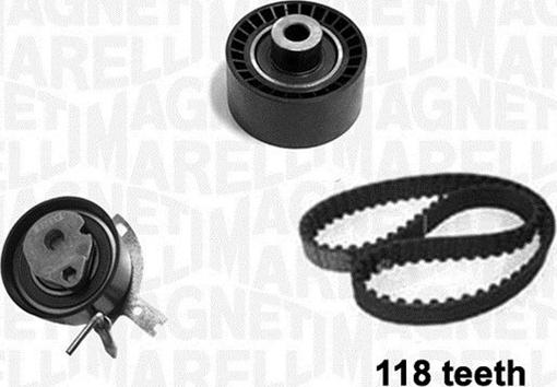 Magneti Marelli 341304100000 - Комплект зубчатого ремня ГРМ www.autospares.lv