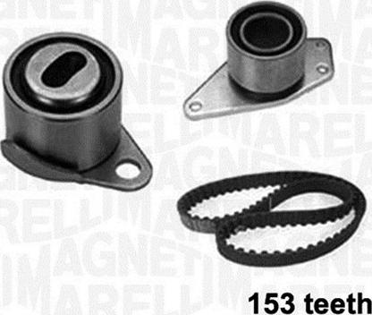 Magneti Marelli 341304890000 - Комплект зубчатого ремня ГРМ www.autospares.lv