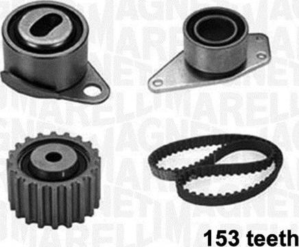 Magneti Marelli 341304290000 - Комплект зубчатого ремня ГРМ www.autospares.lv