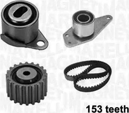 Magneti Marelli 341304280000 - Комплект зубчатого ремня ГРМ www.autospares.lv