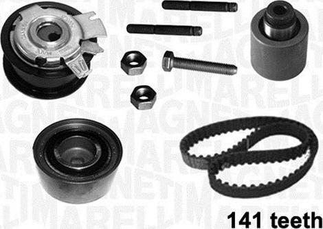 Magneti Marelli 341305860000 - Комплект зубчатого ремня ГРМ www.autospares.lv