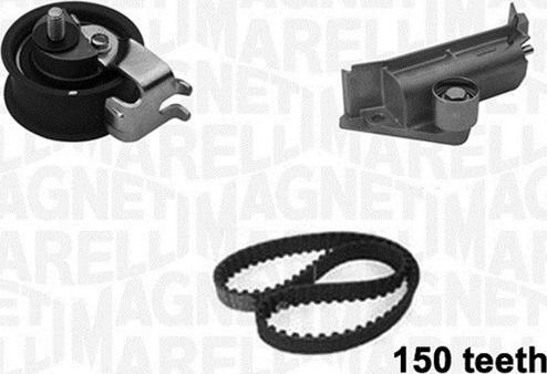 Magneti Marelli 341305290000 - Комплект зубчатого ремня ГРМ www.autospares.lv