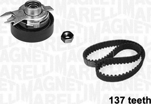 Magneti Marelli 341305280000 - Комплект зубчатого ремня ГРМ www.autospares.lv