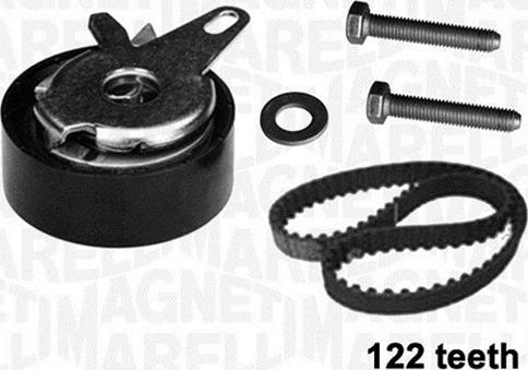 Magneti Marelli 341305740000 - Комплект зубчатого ремня ГРМ www.autospares.lv