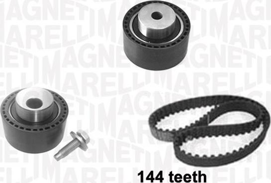 Magneti Marelli 341306400000 - Комплект зубчатого ремня ГРМ www.autospares.lv