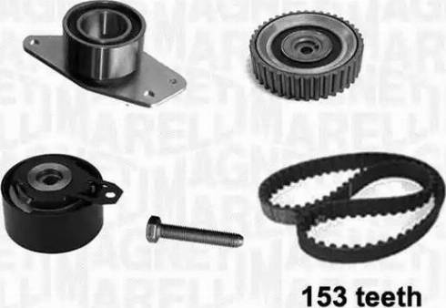 Magneti Marelli 341306260000 - Комплект зубчатого ремня ГРМ www.autospares.lv