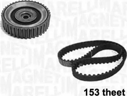 Magneti Marelli 341306280000 - Комплект зубчатого ремня ГРМ www.autospares.lv