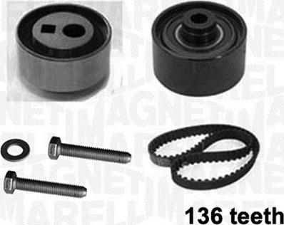 Magneti Marelli 341301970000 - Комплект зубчатого ремня ГРМ www.autospares.lv