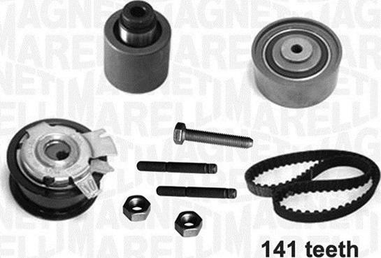 Magneti Marelli 341301450000 - Комплект зубчатого ремня ГРМ www.autospares.lv