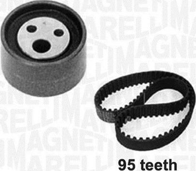 Magneti Marelli 341301460000 - Комплект зубчатого ремня ГРМ www.autospares.lv