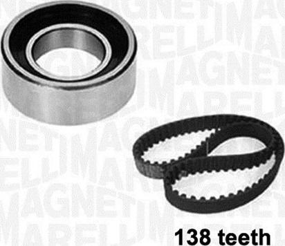 Magneti Marelli 341301590000 - Комплект зубчатого ремня ГРМ www.autospares.lv