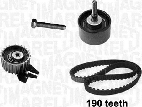 Magneti Marelli 341301050000 - Комплект зубчатого ремня ГРМ www.autospares.lv