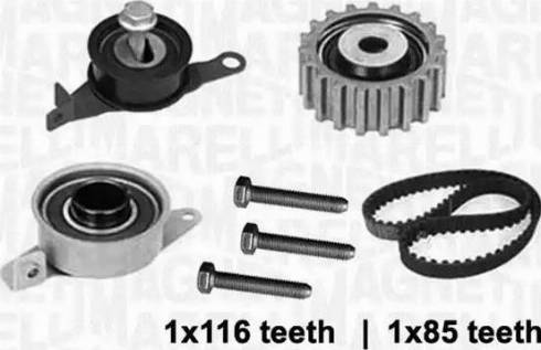 Magneti Marelli 341301080000 - Zobsiksnas komplekts autospares.lv