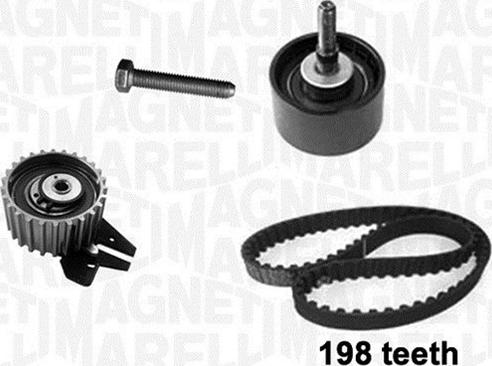 Magneti Marelli 341301070000 - Timing Belt Set www.autospares.lv