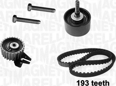 Magneti Marelli 341301140000 - Комплект зубчатого ремня ГРМ www.autospares.lv