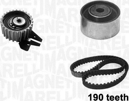 Magneti Marelli 341301850000 - Комплект зубчатого ремня ГРМ www.autospares.lv