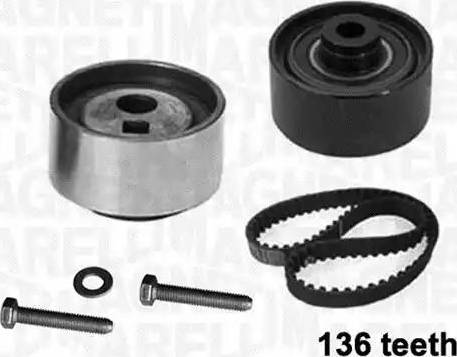 Magneti Marelli 341301880000 - Комплект зубчатого ремня ГРМ www.autospares.lv