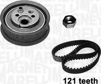 Magneti Marelli 341301300000 - Комплект зубчатого ремня ГРМ www.autospares.lv