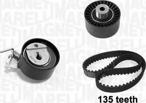 Magneti Marelli 341301250000 - Комплект зубчатого ремня ГРМ www.autospares.lv