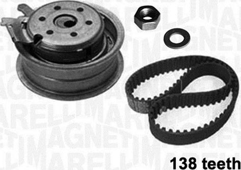 Magneti Marelli 341303640000 - Комплект зубчатого ремня ГРМ www.autospares.lv