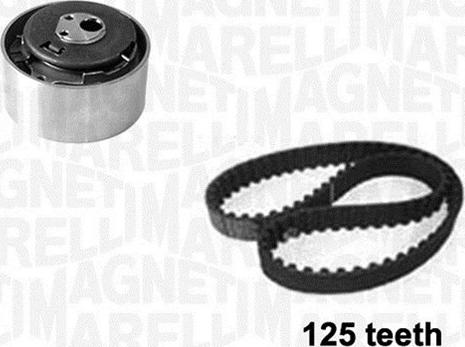 Magneti Marelli 341302470000 - Комплект зубчатого ремня ГРМ www.autospares.lv