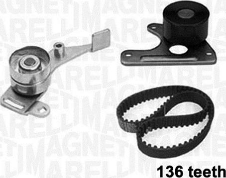 Magneti Marelli 341302010000 - Timing Belt Set www.autospares.lv