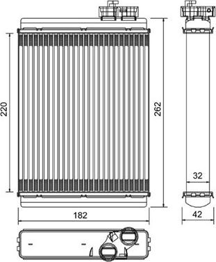 Magneti Marelli 359004900010 - Siltummainis, Salona apsilde www.autospares.lv