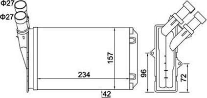 Magneti Marelli 359000300020 - Siltummainis, Salona apsilde www.autospares.lv