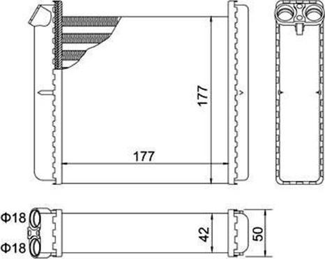 Magneti Marelli 359000301960 - Siltummainis, Salona apsilde www.autospares.lv