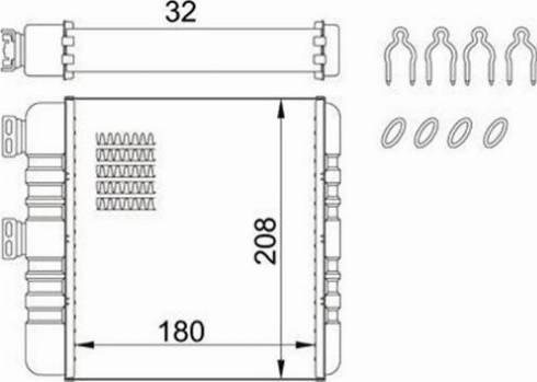 Magneti Marelli 359000301100 - Siltummainis, Salona apsilde www.autospares.lv