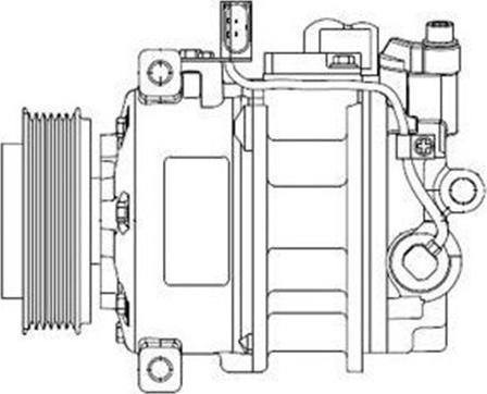 Magneti Marelli 359002000740 - Kompresors, Gaisa kond. sistēma autospares.lv