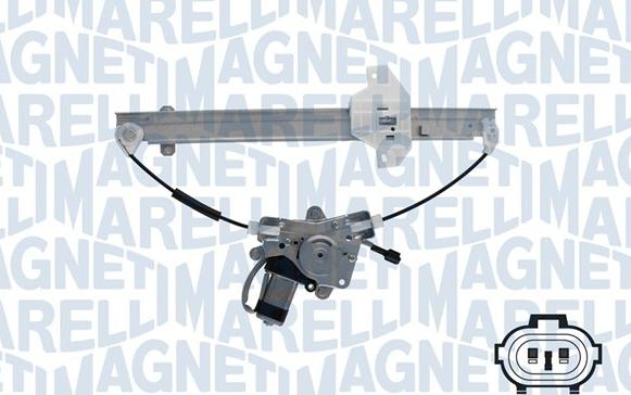 Magneti Marelli 350103170356 - Stikla pacelšanas mehānisms www.autospares.lv