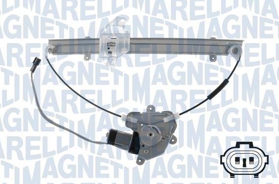 Magneti Marelli 350103170360 - Stikla pacelšanas mehānisms www.autospares.lv