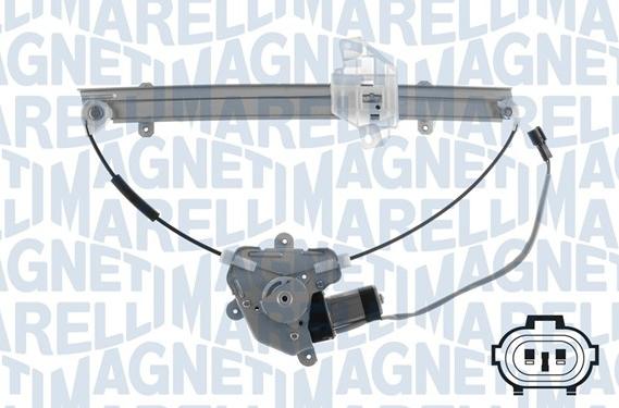 Magneti Marelli 350103170361 - Stikla pacelšanas mehānisms www.autospares.lv