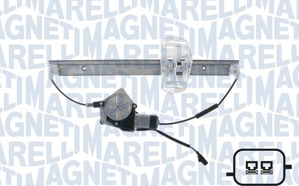 Magneti Marelli 350103170380 - Stikla pacelšanas mehānisms www.autospares.lv