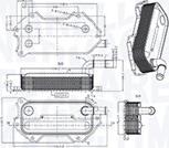 Magneti Marelli 350300003000 - Eļļas radiators, Motoreļļa www.autospares.lv