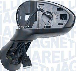 Magneti Marelli 350314027180 - Ārējais atpakaļskata spogulis www.autospares.lv