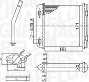 Magneti Marelli 350218408000 - Siltummainis, Salona apsilde www.autospares.lv