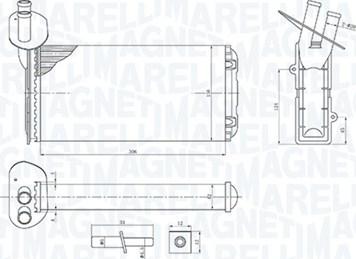 Magneti Marelli 350218410000 - Siltummainis, Salona apsilde www.autospares.lv